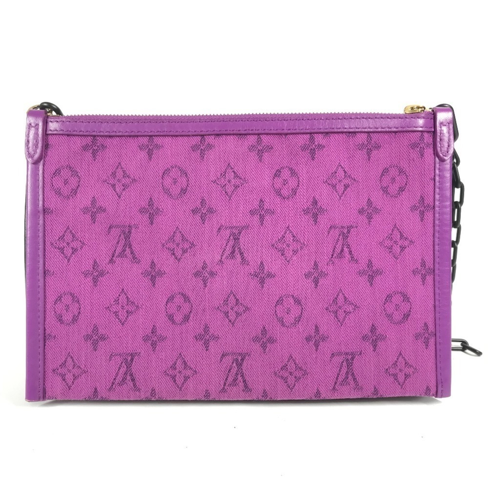 LOUIS VUITTON Brown Monogram Canvas Pochette Shoulder Bag - Picture 2 of 15